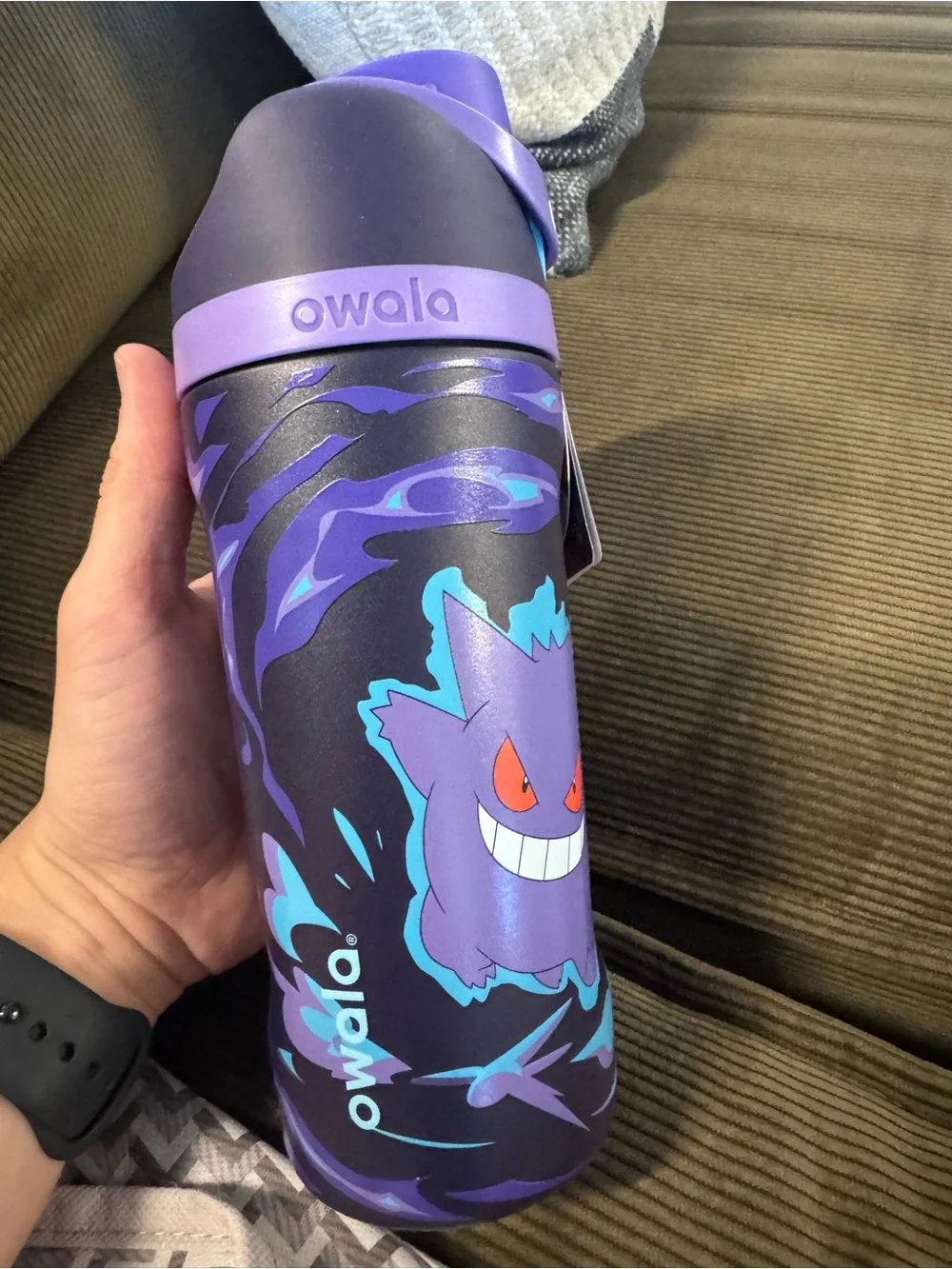 POKÉMON x OWALA FreeSip 16 oz Gengar in the Shadows Stainless Steel Water Bottle